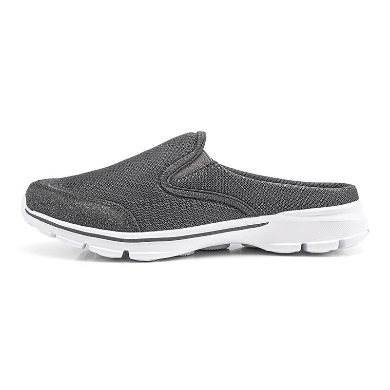 2024 Летние сетчатые мужские тапочки Дышащие мюли Повседневная обувь для мужчин Тапочки Шлепанцы Комфортные домашние тапочки Zapatillas Hombre