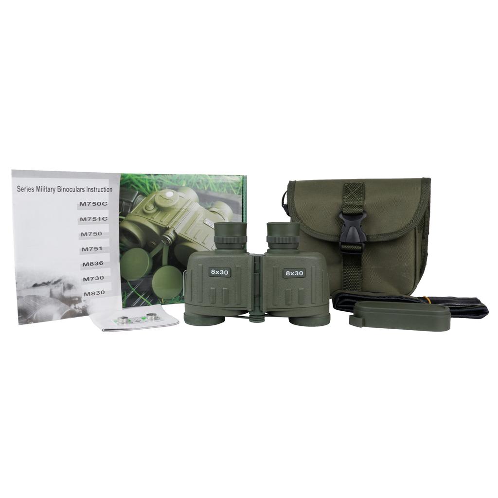 Новый 8X30 военный зеленый телескоп высокой четкости для взрослых бинокулярный патруль для просмотра на открытом воздухе портативный трансграничный
