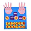 Kid Montessori Toys Felt Finger Numbers Math Children Counting Learning Toddlers