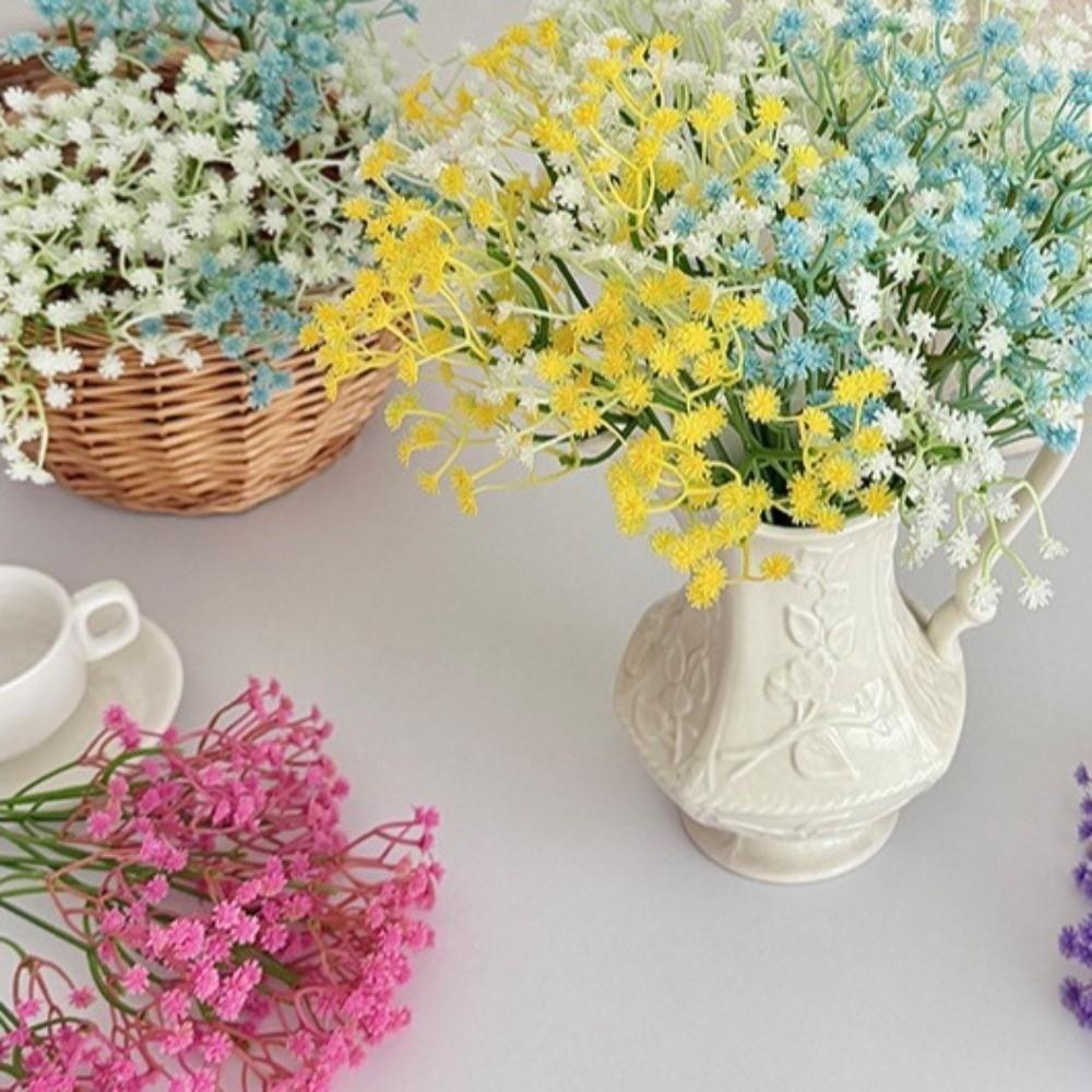 1PC Realistic Artificial Gypsophila Lifelike Plastic Flower Wedding Prop  Event Layout