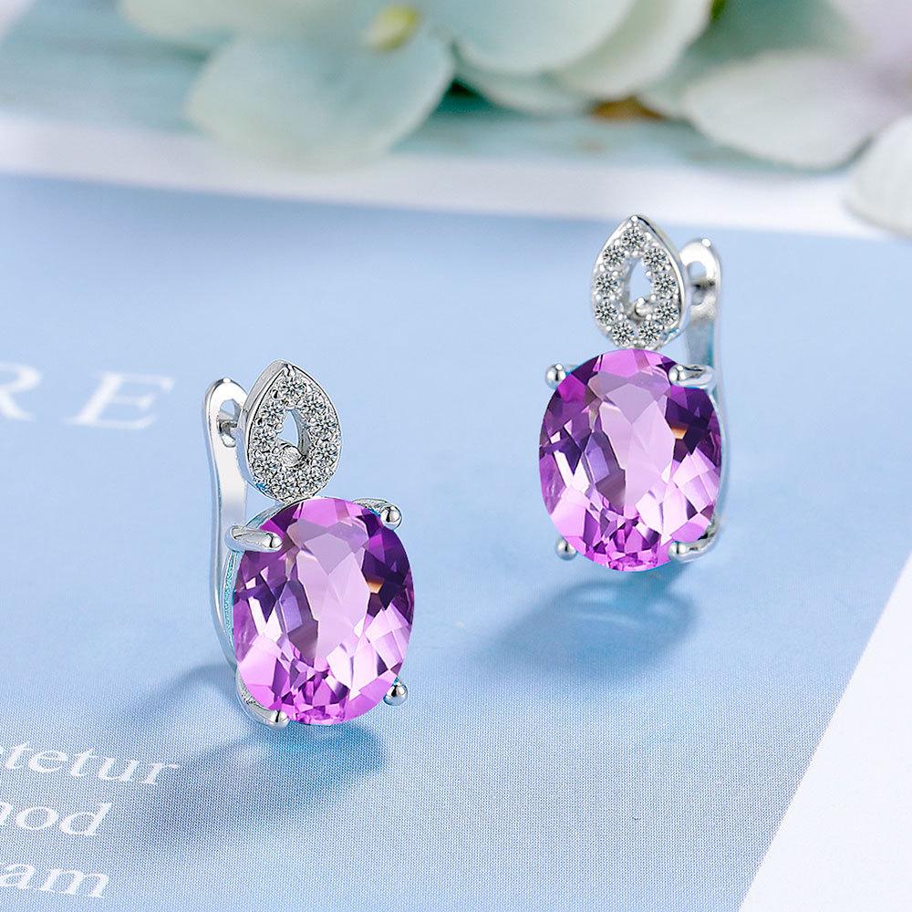 Lindon Fashion Copper Alloy Zircon Jewellery Drop Earrings For Women Wedding Party Gifts