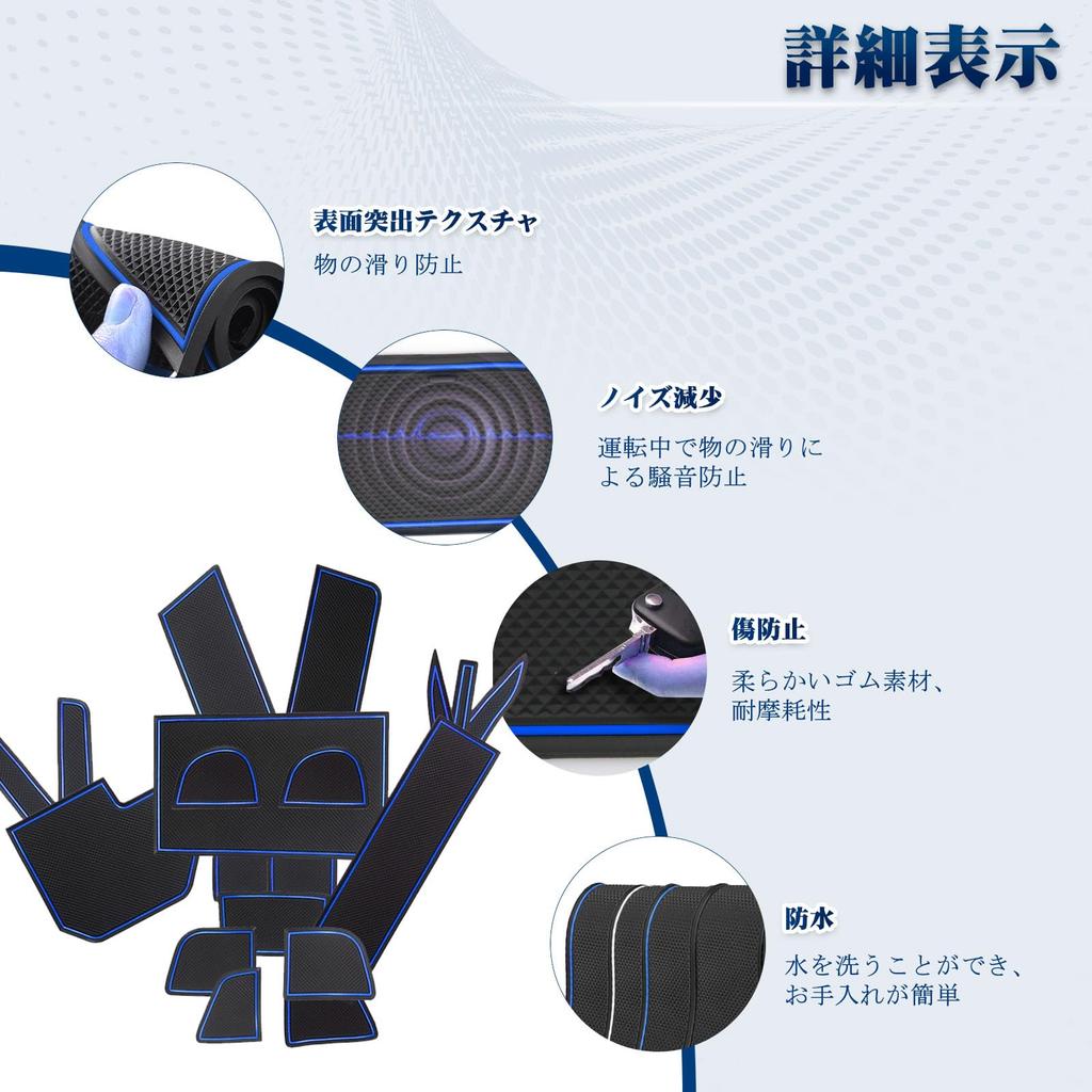 [RUIYA] Nissan Lukes Серия B40 B44A/B45A/B47A/B48A Коврик в дверной карман Внутренний резиновый коврик Коврик на консоль