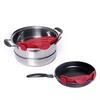 Quick filter, attachable silicone filter for all pots and bowls for spaghetti, pasta, noodles and fr