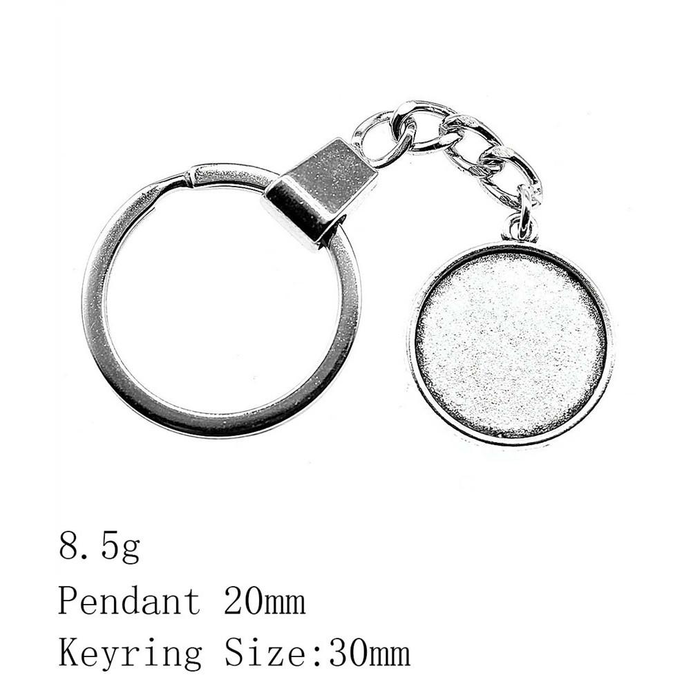 Брелок ко Дню святого Валентина, круглый стеклянный кабошон, подставка для ключей, брелки для ключей, принадлежности для творчества, цепочка для женщин