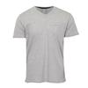 Men's Plain T-shirt with Marl Crew Neck