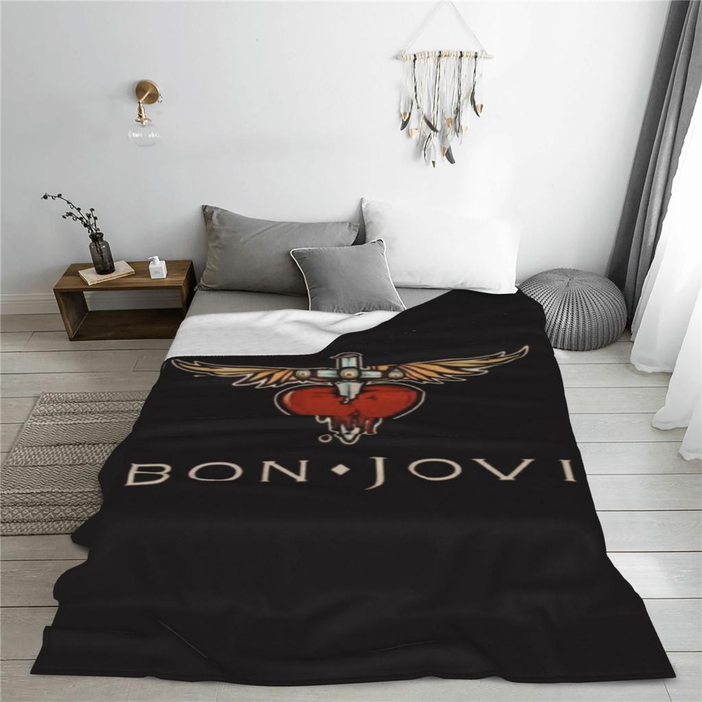 American Rock Band Blanket Home Flannel Blanket Sofa Blanket Gift Small Blanket