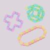 5Pcs/Set Wacky Track Toy Foldable Good Flexibility Changing Forms Snap Click Fidget Sensory Puzzles Toys for Kids