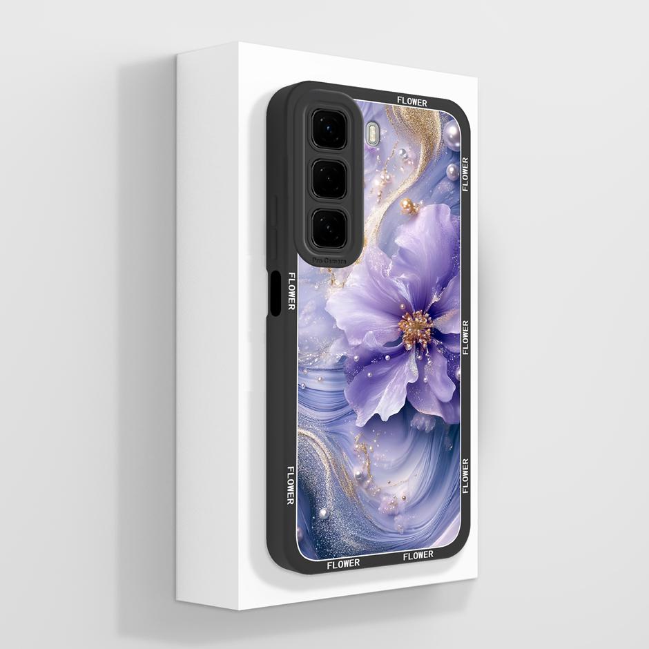 Для Infinix Hot50 50i 50Pro 50Pro+ Чехол Милый Кот Панда Защита от Падений Уникальная Крышка для Телефона Для Infinix Hot 50 Pro Plus 50i Capa