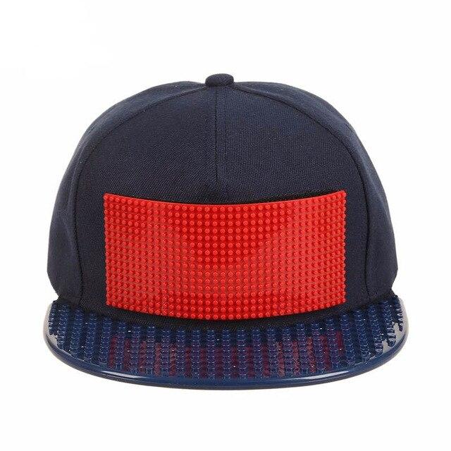 Men Customize Diy Baseball Hat Legos Cap Blocks Bricks Trucker Snapback Hat For Women Detachable