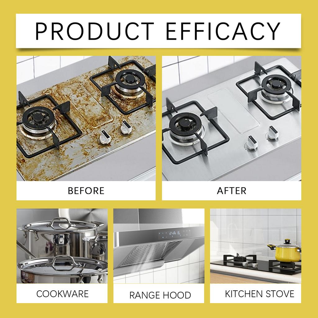 Kitchen Cleaner, Degreaser, Stain Remover, Foaming Cleaner For Household Kitchen Countertops 120ml