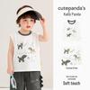 Kaka Panda Unisex Summer Thin Cotton Baby Vest