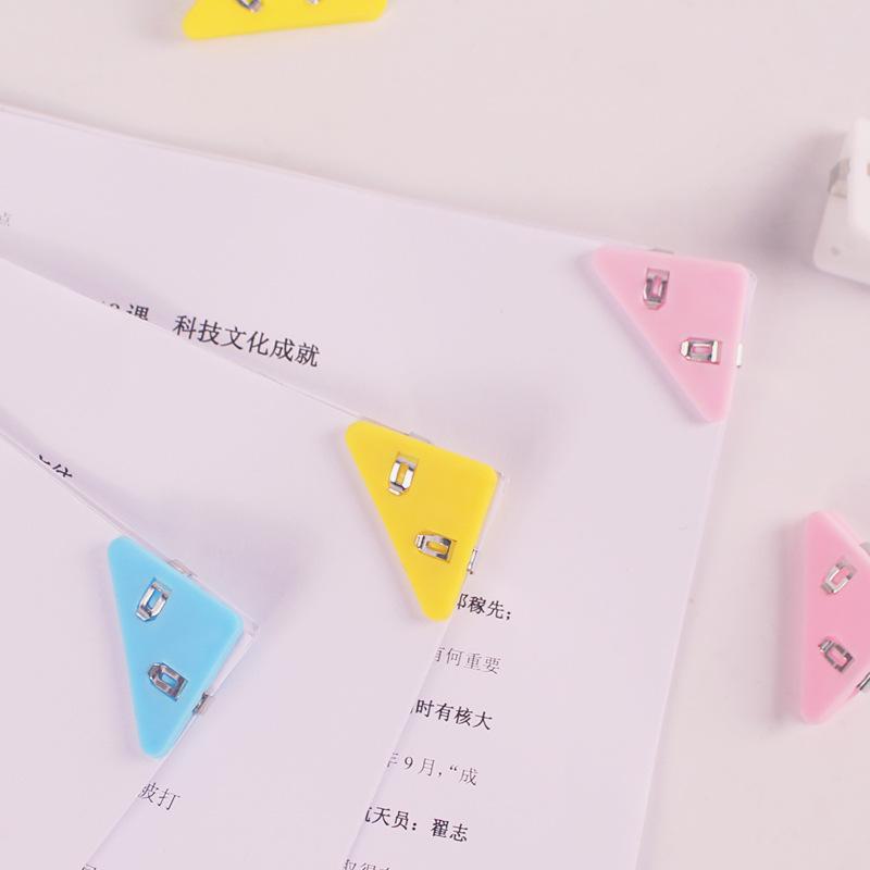 Треугольный зажим: Угловой держатель для книг Anti-Roll для домашних заданий студентов