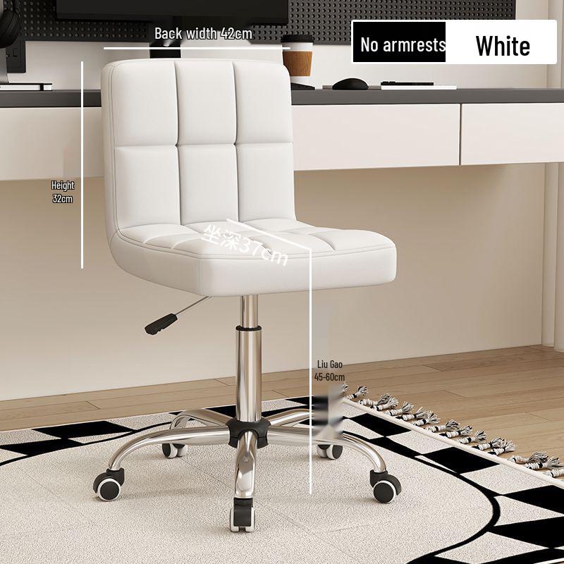 Adjustable Ergonomic Office Chair for Long Sitting – Ideal for Bedroom, Study, and Dressing Table.