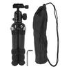 Carbon Fiber Travel Tripod with 30mm Ball Head Automatic Rebound 17.6lb Universal Desktop Camera
