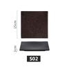 Japanese Style Ceramic Square Plate Barbecue Snack Sushi Steak Western Food Square Dish Home Decor Porcelain Plate Tableware