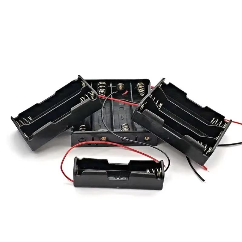 18650 Power Bank Case 1X 2X 3X 4X 18650 Plastic Battery Holder Storage Box 1 2 3 4 Slot 18650 Rechargeable Batteries Container