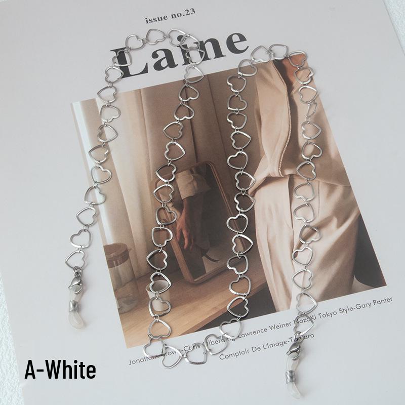 Stainless Steel Fashion Lanyard: Anti-slip Sunglasses Chain for Men and Women