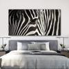 Постеры и принты в виде зебр, холсты с изображениями животных, черно-белые картины, настенное искусство для гостиной,