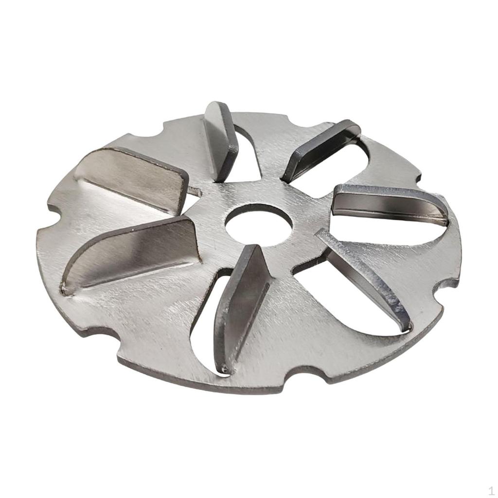 Poultry Dehairing Disc,Shaving Disc Metal Sturdy Lightweight Professional Stainless Steel Pig