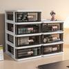 TRNFA W8603-4 Desktop Storage Box with Transparent Drawers