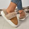 Модные женские тапочки из искусственной замши с закрытым носком, парная обувь для женщин, новые удобные тапочки для дома на мягкой подошве, шлепанцы женские, zapatos de mujer
