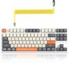 Mechanical Keyboard K87 Cable All 87 Keys Compact DIY Hot Swappable Mutecot EVA Dual Mute Cotton Sound Absorption Foam PCB Rhythm RGB Backlight