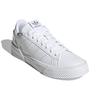 Adidas Court Tourino Triple White Женские кроссовки Cloud-White Silver-Metallic H05280