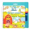 Coloring Book - The Farm - 16x16cm - Reusable Game - From 3 Years Old - Mixed