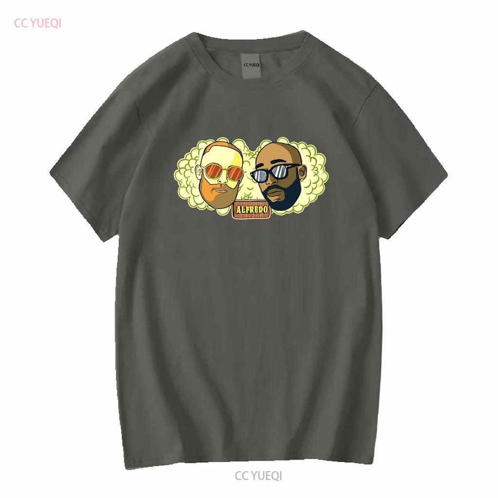 Футболка Freddie Gibbs x The Alchemist Alfredo Размер L Cheech Chong Flip винтажная Стирка Дышащая Эластичная Повседневная уличная одежда