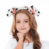 CIMAXIC Dog Headband Puppy Ears Lightweight Fluffy x Dog Cosplay Accessories for and Halloween Set, Headband, Material, 9.84 6.10 Inches, Birthdays,
