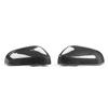 31402636 31402628 LHD For Volvo S60 2011-2018 Car Replacement Rearview Side Mirror Cover Wing Cap Door Trim ABS Carbon Fiber