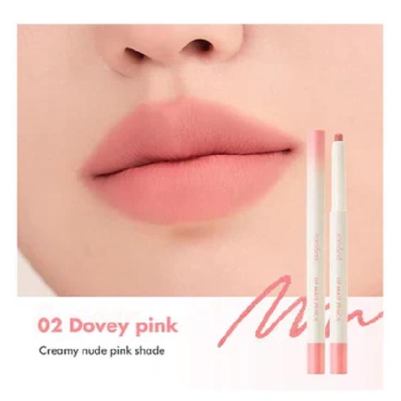Rom&nd Lip Mate Pencil  2 Heads Design 0.5g 6colors