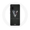 Case for Samsung Galaxy A41 Vikings Series Season 6 Logo V Sword Gray Black Background
