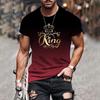 Summer 3D Men's T-shirt Harajuku Designer Casual Short Sleeved Top T-shirt Men's Clothing Shirt
