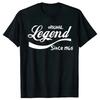 2025 Funny 60th Tee Vintage Legends Born In 1965 60 Years Old Party T Shirts Summer Cotton Birthday Gift Idea T-shirt Women Men