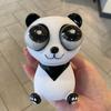Портативная игрушка-панда, мягкая игрушка TPR, популярные милые животные, непоседа