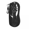 Portable Eyewear Case Cover Cat With Pointy Witch Hat Art Sunglasses Soft Glasses Box With Lanyard Zipper Eyeglass Protector