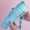 Neoprene Water Bottle Pouch Zipped Pocket Insulated Mug Cover Tumbler Cup Sleeve  Hiking