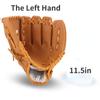 11,5-дюймовые бейсбольные перчатки из ПВХ, перчатки для софтбола, перчатки для кувшинов, перчатки для начинающих (левая рука)