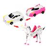 Ultimate Transforming Unicorn Car Toy Unicorn Transformation Action Figure Robot Models Collision To Magical Unicorns Crashing Transforming Car Robot