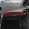 sdbn7 Real Soft Carbon Fiber Sticker For Seat Ibiza 6l 2003 2004 2005 2006 2007 2008 LHD RHD Car Passenger Co-pilot Strip Interior