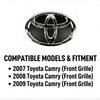 AJP3  150мм Эмблема на переднюю решетку  Для Toyota Camry 2007 2008 2009 Премиальная клейкая РАДИАТОР / 75311-33130 / 7531106060 РЕШЕТКА ПЕРЕДНЯЯ