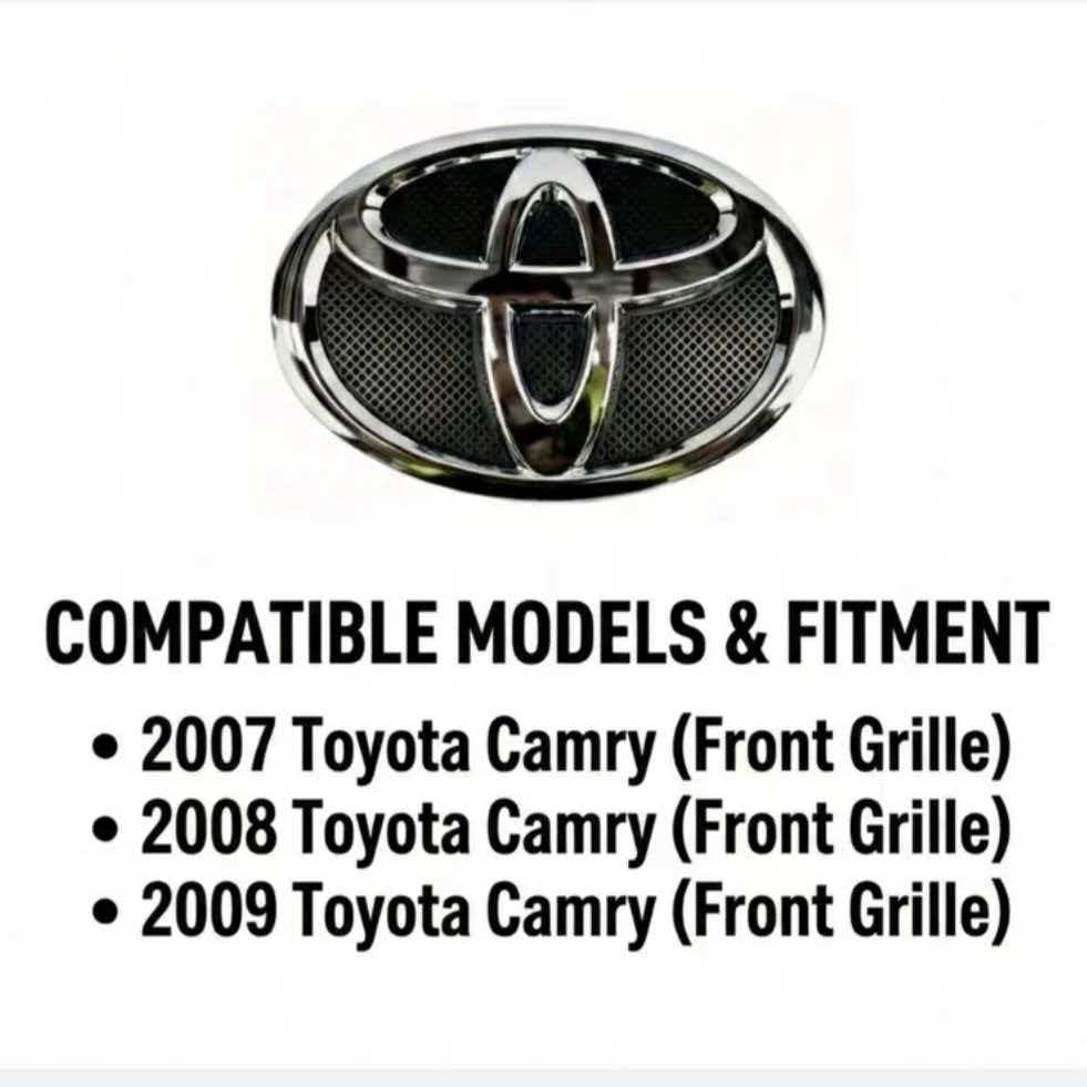 AJP3 150мм Эмблема на переднюю решетку Для Toyota Camry 2007 2008 2009 Премиальная клейкая РАДИАТОР / 75311-33130 / 7531106060 РЕШЕТКА ПЕРЕДНЯЯ