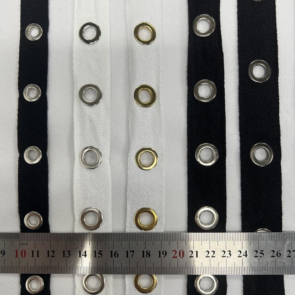 4 метра/партия, ширина 2 см/2,5 см, хлопковая тесьма с перфорированным кольцом, плоский хлопковый ремень, кружевной ремень для одежды, аксессуары, декоративная тесьма