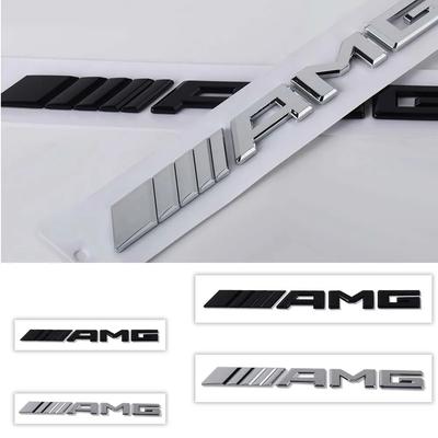 3D значок AMG для автомобиля, ABS наклейка на задний багажник, Декоративный аксессуар для Mercedes Benz W108 W124 W126 W140 W168 W169 W176 W177 W212 GLA