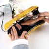 Yellow Luxury Handbag Designer Purses For Women Spring Bag Lady Quality Clutch Pleated Wedding Crossover Bags Fashion