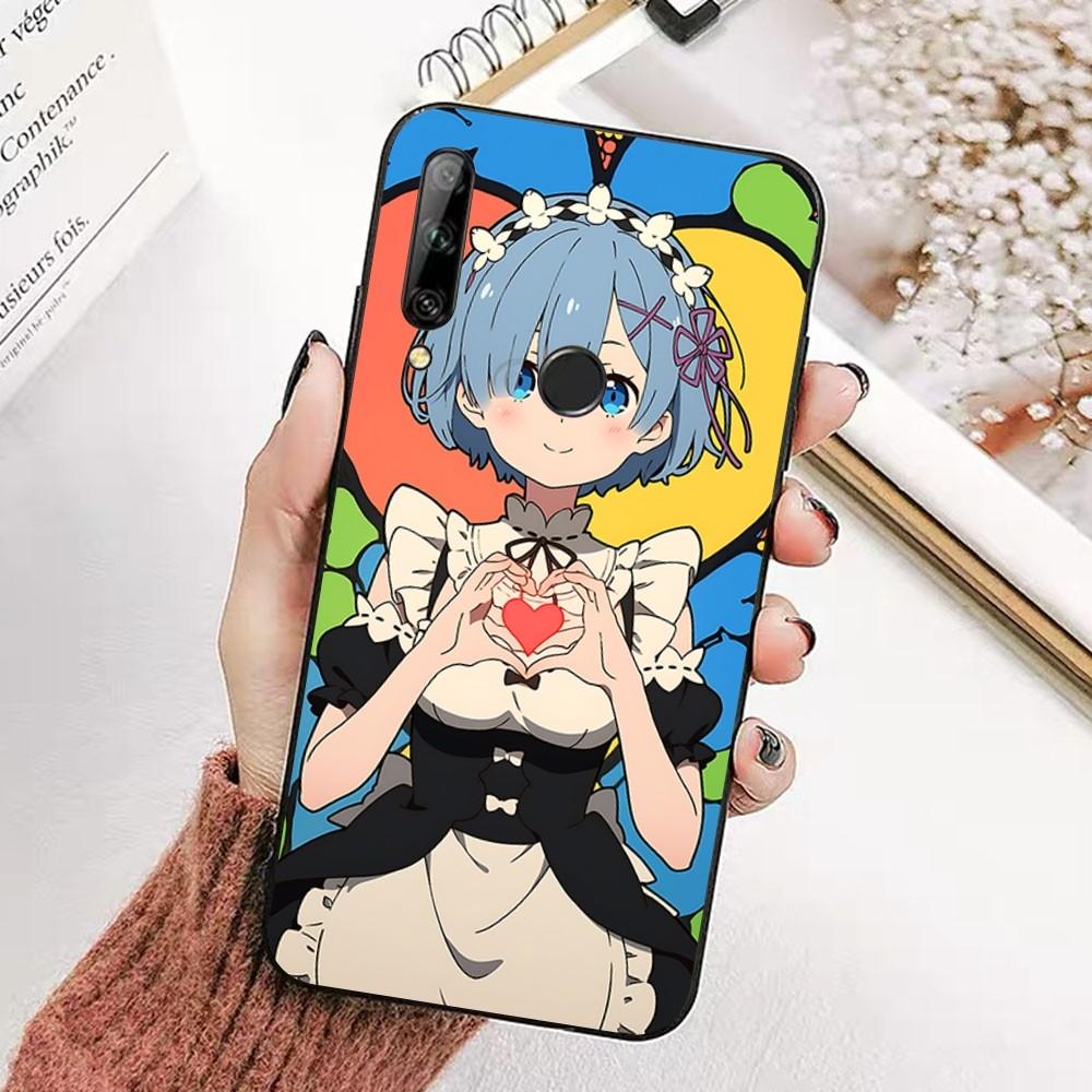 Чехол для телефона Japan Anime Re Z-zeroES для Huawei Honor 10 Lite 9 20 7A 9X 30 50 60 70 Pro Plus Мягкий силиконовый чехол
