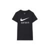Nike Женская черная футболка с втачным рукавом CI1384-010