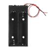 DC Holder Storage Box Case ON/OFF Switch Wire Leads for 3.7V 2 X 18650 Battery