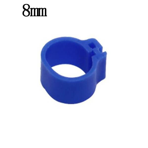 Идентификационнные многоцветные кольца на лапки птиц 10/100штук